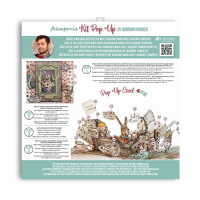 Stamperia Pop Up Kit 12x12 Inch Alice Tea Party (SBPOP01)